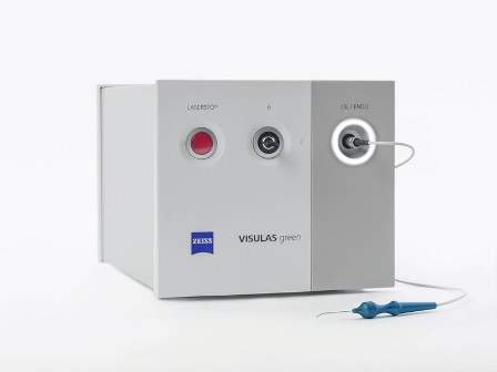 Zeiss unveils next-generation ophthalmic laser Visulas green