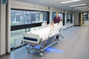 Arjo unveils new technology for medical bed transport