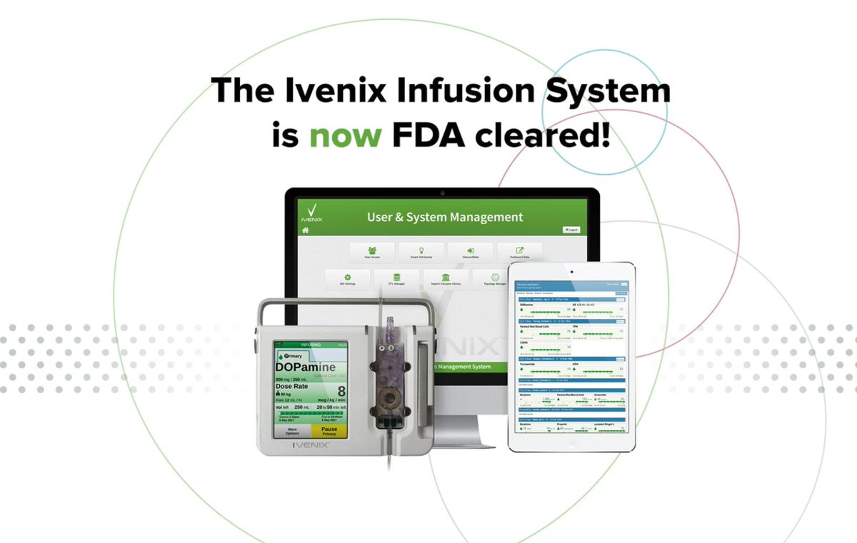 Ivenix Infusion System wins 510(k) clearance from FDA