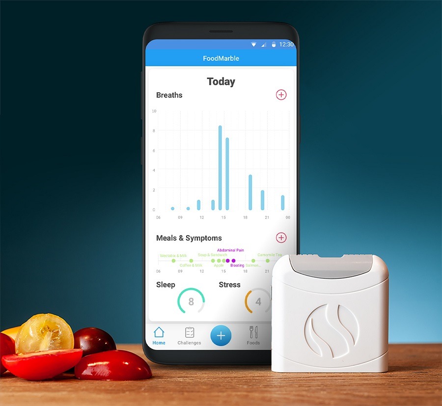 AIRE device for food intolerance by FoodMarble receives clinical validation