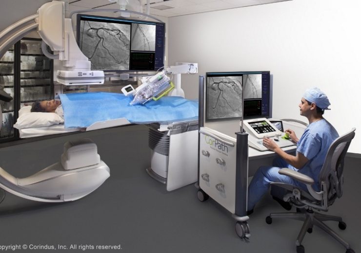 Corindus completes transcontinental simulated telerobotic percutaneous coronary intervention procedures over 5G, fiber, public internet networks