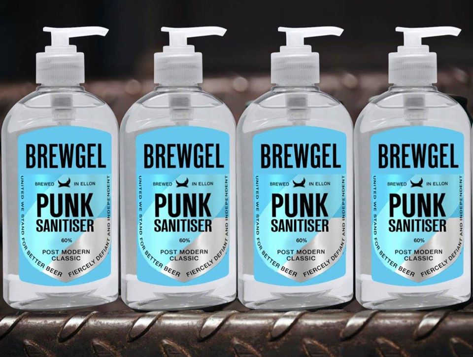 companies ventilators shortage, brewdog hand sanitiser, brewgel