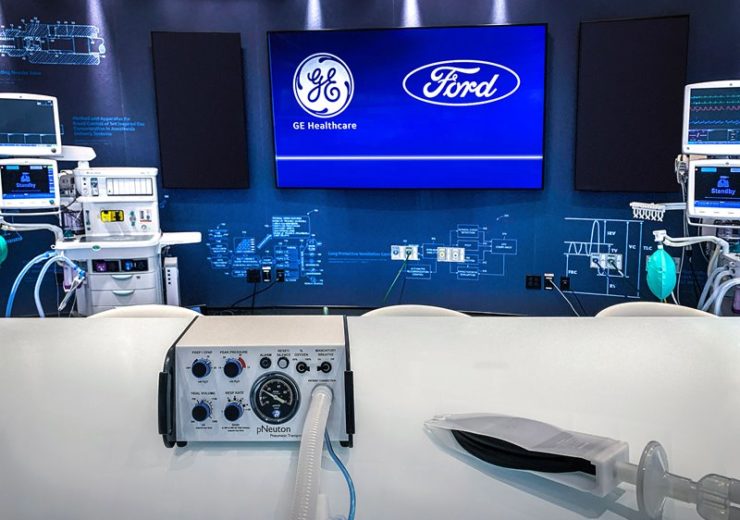 Ford and GE Healthcare to produce ventilators for coronavirus patients