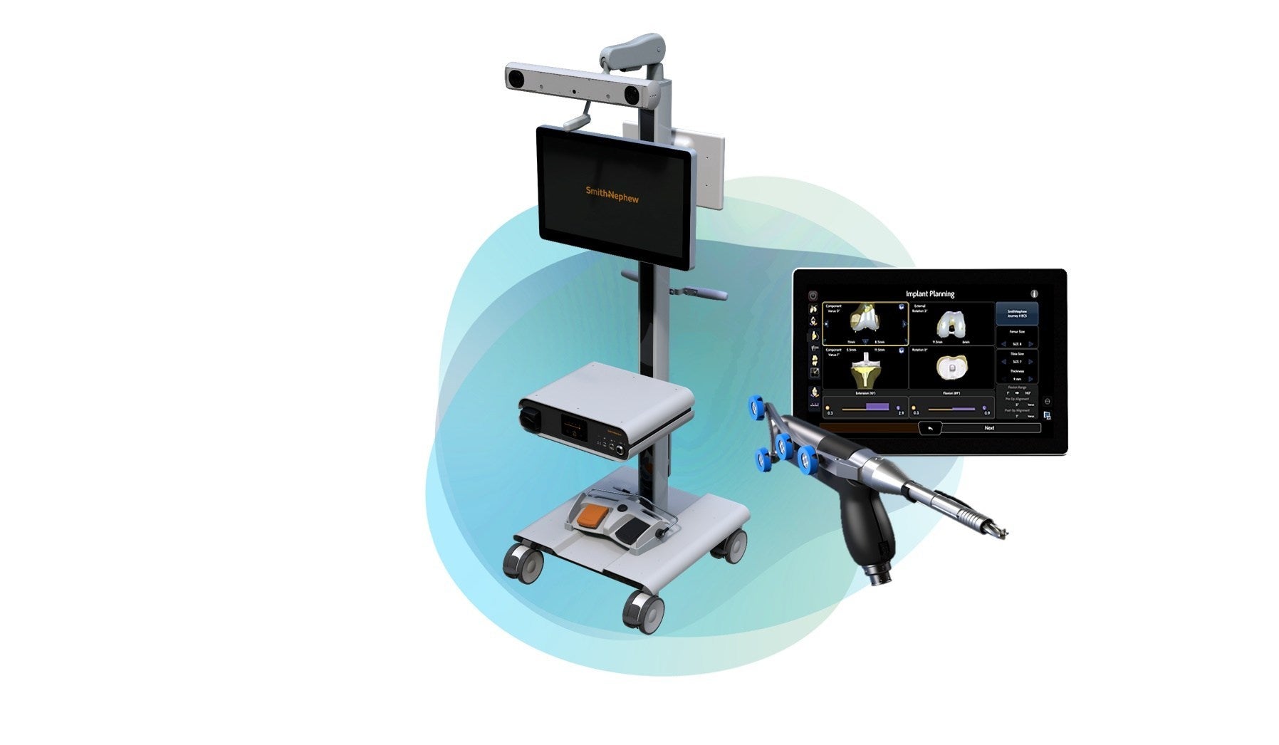 robotics surgery market smith nephew