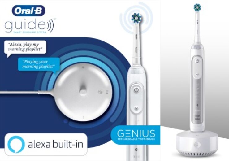 Oral-B Guide with Amazon Alexa built-in powers Truly Connected Bathroom