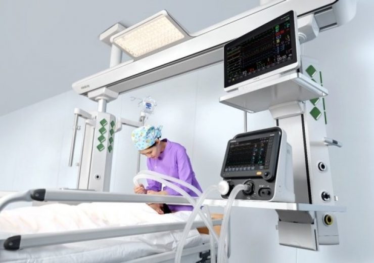 Mindray releases new ceiling supply unit for optimised ICU environment