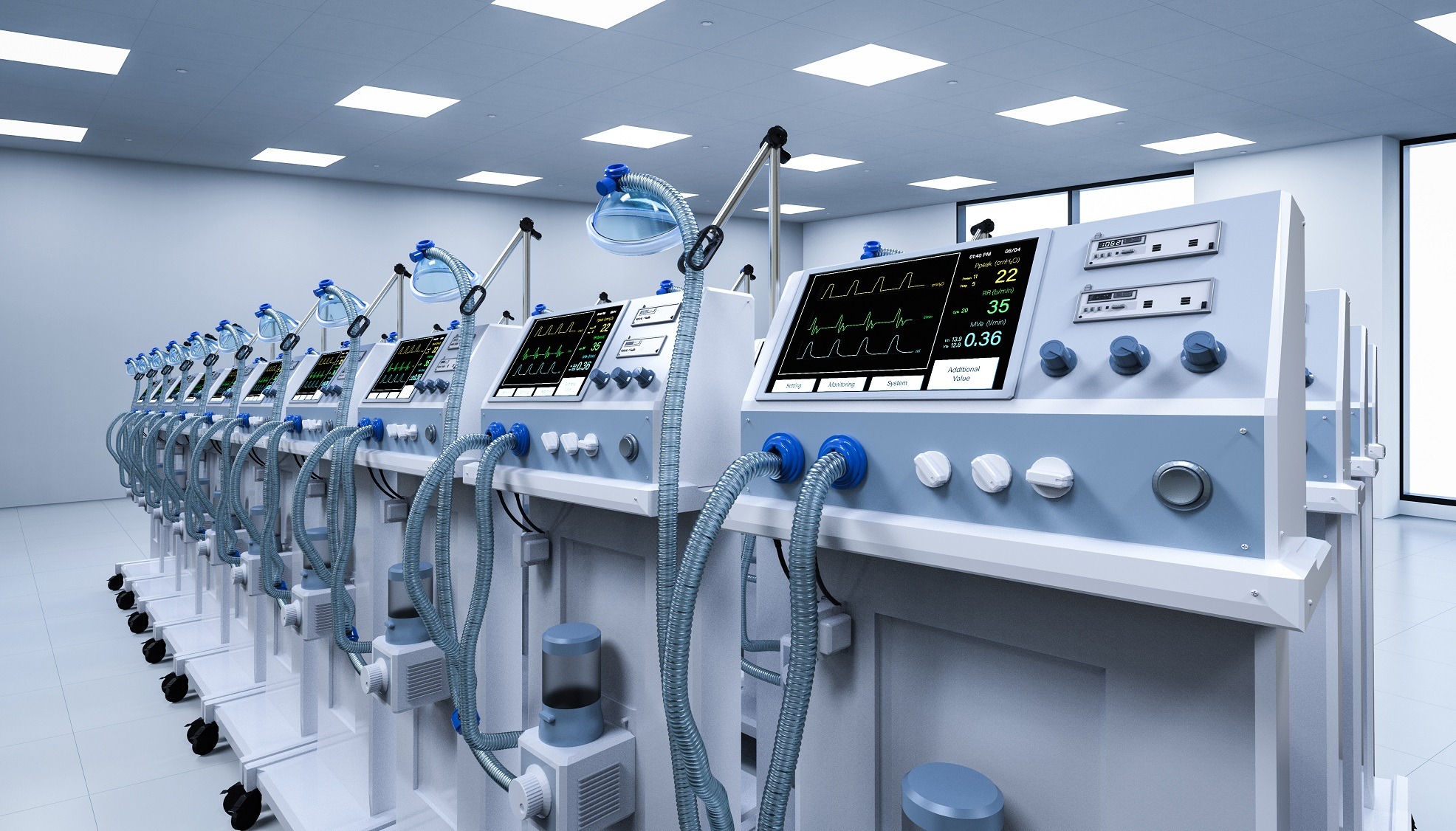 ventilators covid-19 medical device manufacturers