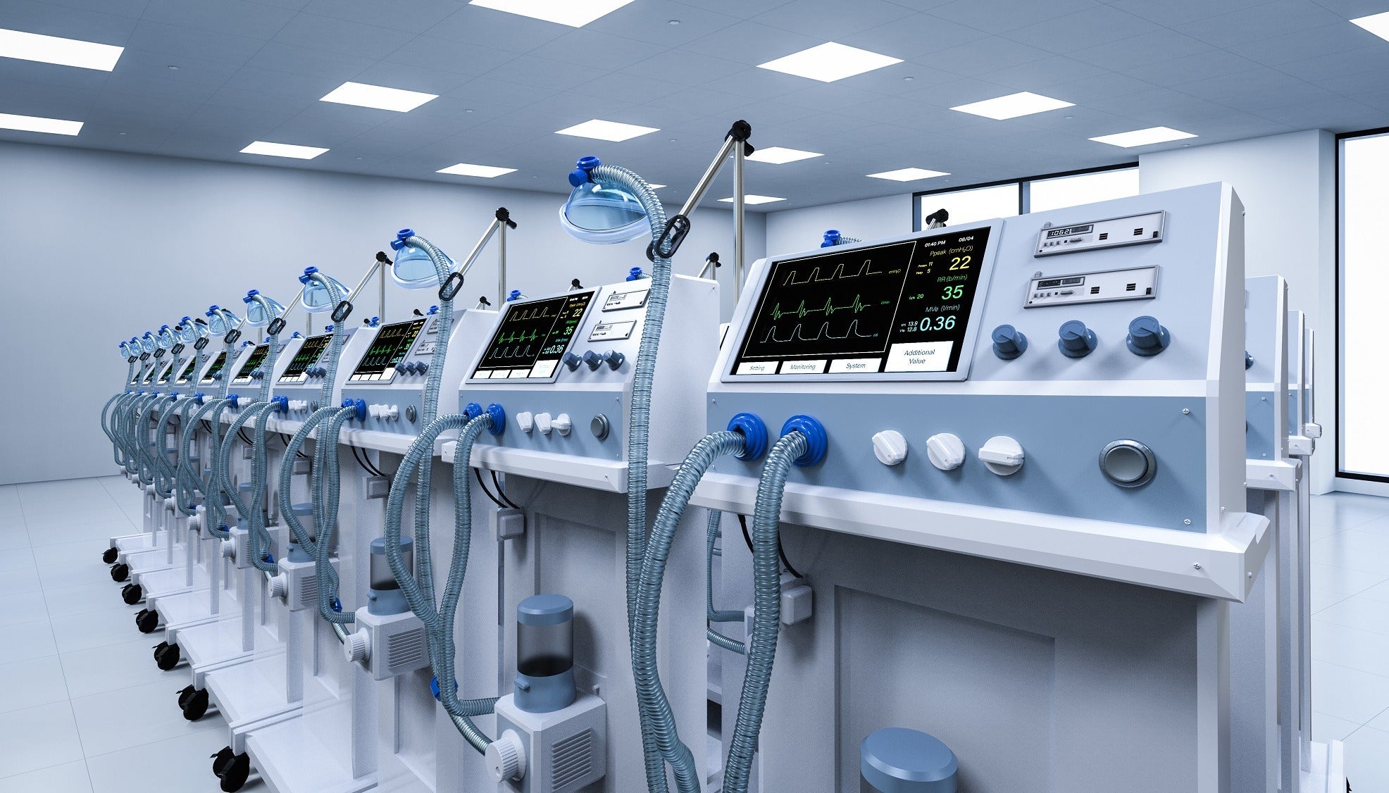 ventilators covid-19 medical device manufacturers