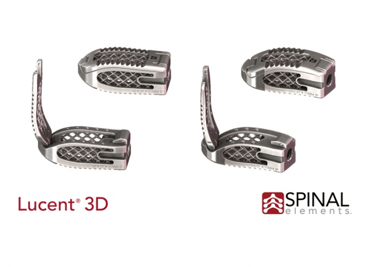 Spinal Elements announces FDA 510(k) clearance of Lucent 3D additive manufactured interbody devices