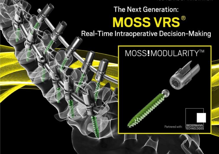 Biedermann Motech launches expanded MOSS VRS pedicle screw platform