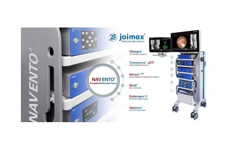 Joimax Launches NAVENTO Navigation Endoscopic Tower at NASS and EUROSPINE