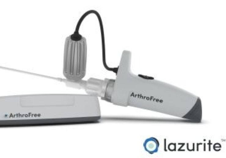 Lazurite Announces FDA 510(k) Submission for its ArthroFree Wireless Camera System