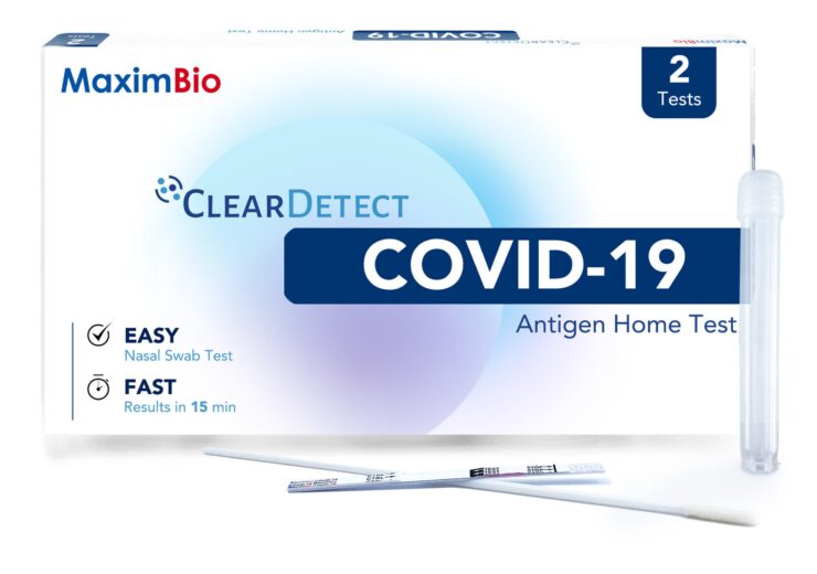 MaximBio Reveals Agreement with US DoD for ClearDetect™ COVID-19 Antigen Home Test