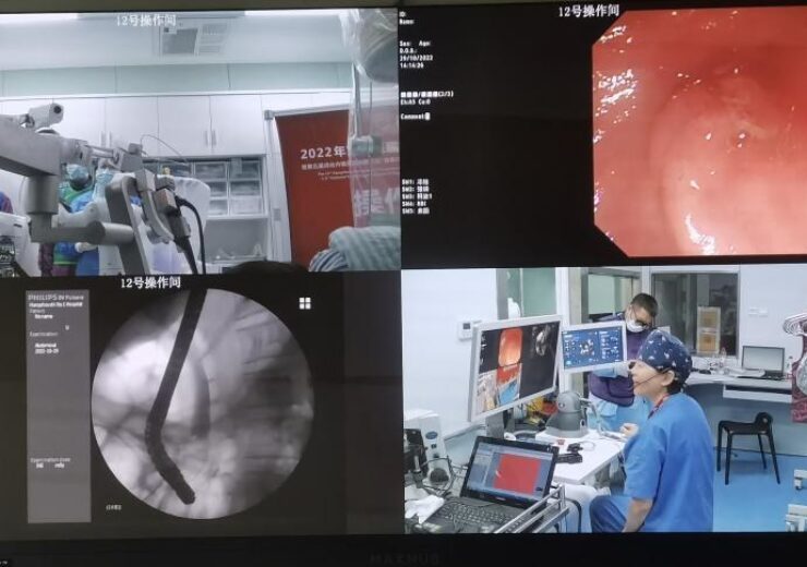 Shanghai Operation Robot announced the first Robot-assisted human clinical trial of biliary stent placement surgery
