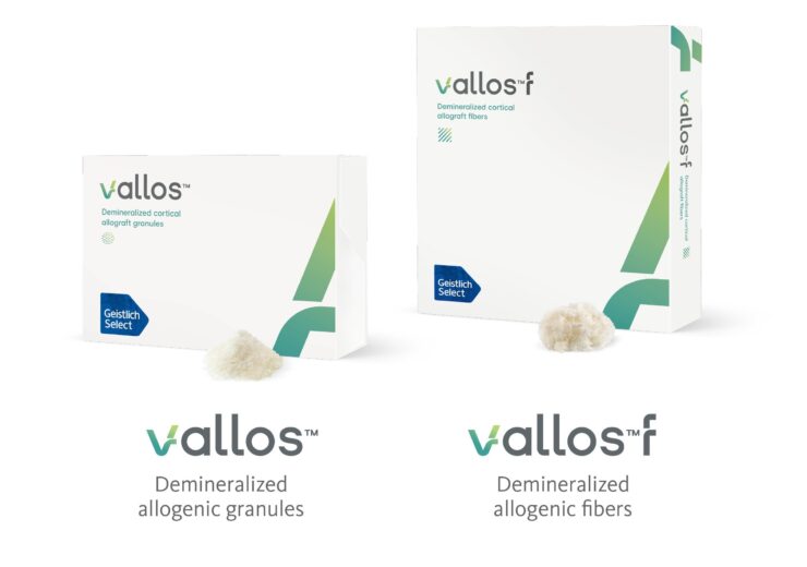 Geistlich unveils vallos – a new demineralized allograft that sets the pace for regeneration