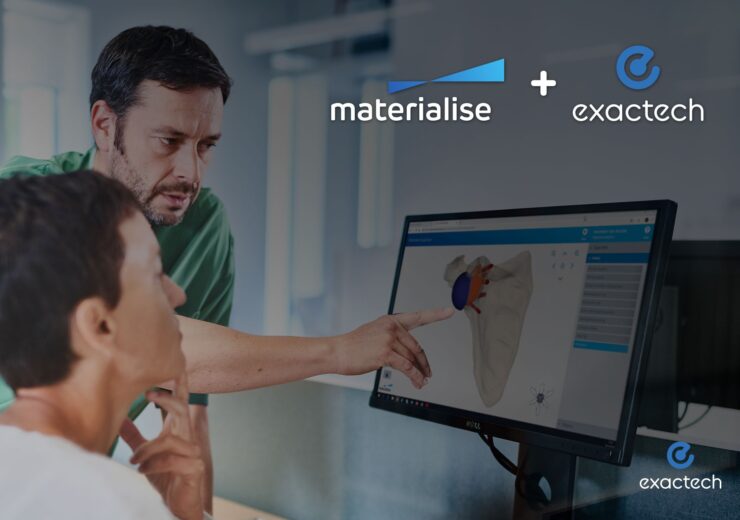 Materialise and Exactech Collaborate to Bring Personalized Implants to More Patients