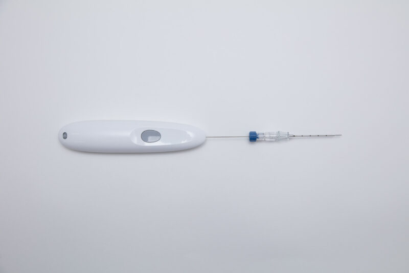 An image of Single Pass biopsy closure device. (Credit: PR Newswire/ Single Pass, Inc.)